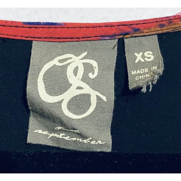 Anthropologie One September Arcata Patchwork Dress Womens XS Tunic Boho Peasant - Picture 5 of 7